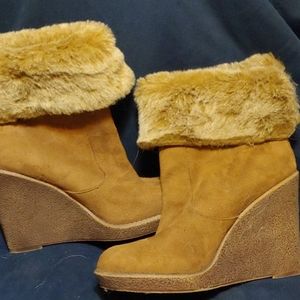 Booties with Fur